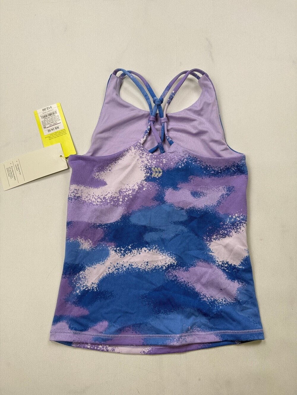 All In Motion Strappy Tank Top Purple 2010s Striking - Girls XS
